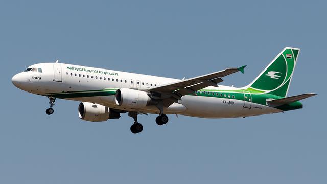 YI-ARB:Airbus A320-200:Iraqi Airways